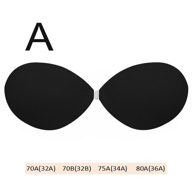 FINETOO Women's Breast Push Up Pad Reusable Swimsuit Accessories Silicone Bra Pad Nipple Cover Stickers Patch Inserts Sponge Bra