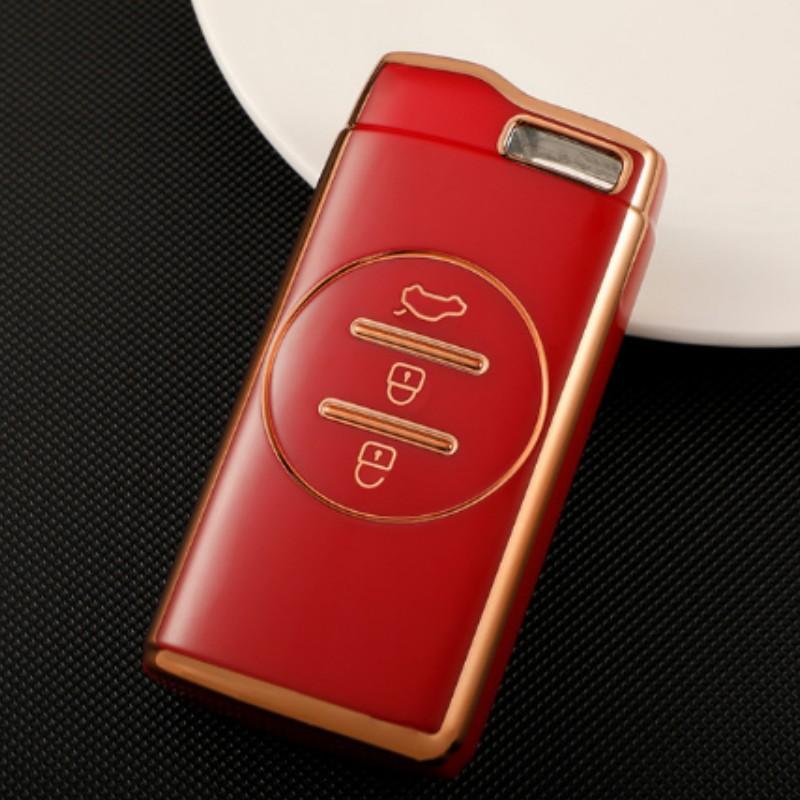 Модный чехол для ключей из ТПУ для Chery Tiggo 8 Arrizo 5 7 Pro EQ7 5x 3x Tiggo 7, умный держатель, кольцо, защитные аксессуары, чехол