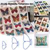 Acrylic Butterfly Templates Butterfly Quilt Brand New