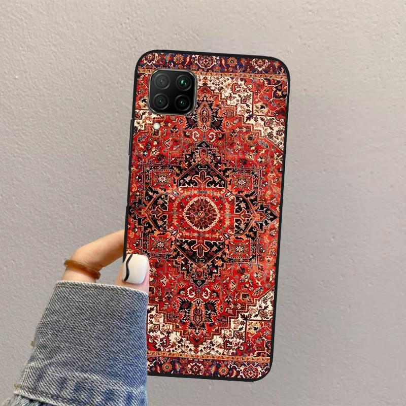 Искусство персидского ковра Для Huawei Nova 10 9 SE 8i 11i 12i 12s Y60 Y61 Y70 Y90 Y72 Y73 Y91 P60 Pro P40 P30 Lite Чехол