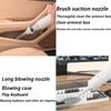 Беспроводной автомобильный пылесос с бесщеточной прямой трубкой и большой силой всасывания, универсальный для уборки дома и автомобиля