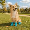 4pcs/set Adjustable Non-Slip Dog Shoes Wear-Resistant Waterproof Dog Boots  Indoor Outdoor