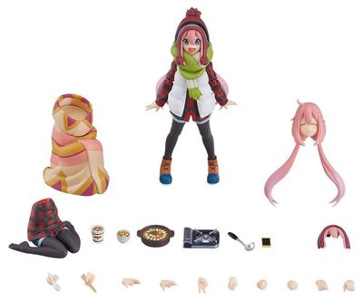 Figma Nadeshiko Kakamigahara DX edition окрашенная подвижная фигурка Yurucamp немасштабная ABS&PVC