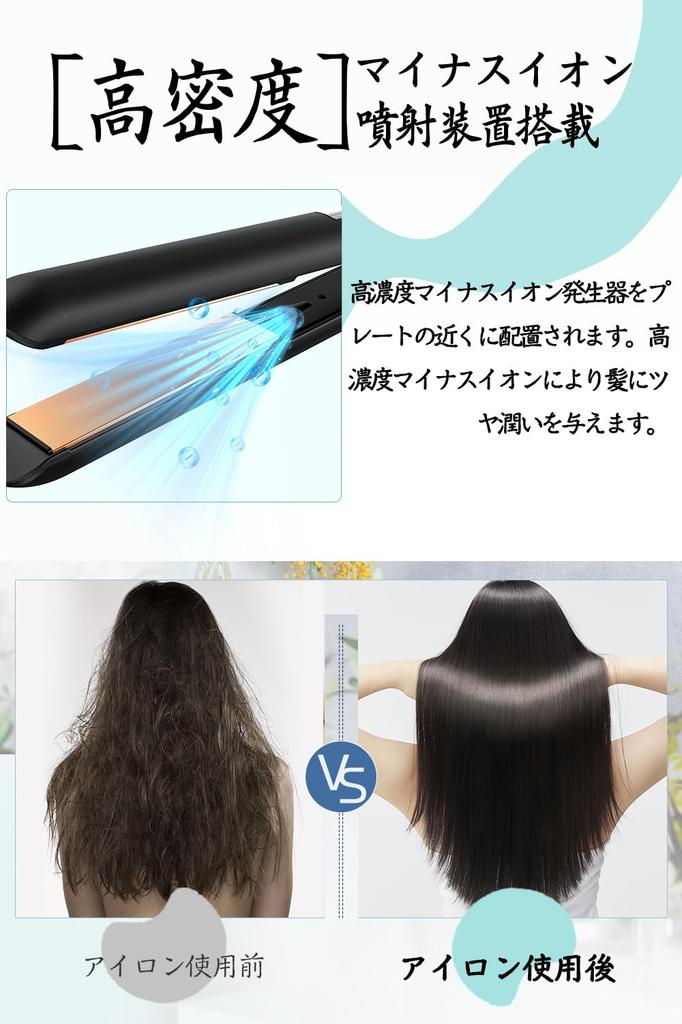 Новый салонный щипцы для завивки волос, прямой, 2-сторонний, пластина 24 мм, отрицательные ионы, прямой утюжок для волос, уход за волосами, регулировка температуры, ЖК-дисплей, блокировка одним касанием 360 градусов