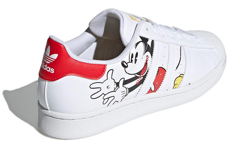 Superstar Disney x Superstar Adidas Originals 'Микки и Минни - Белый Ярко-красный' GW2248