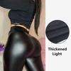 High Waist Sexy PU Leather Leggings Women Stretchy Slim Fit Pants Multiple Colors