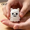 Detailed Cat Collectible 3D Printed Mummy Figurine, Cute Bandaged Kitten Statue for Halloween Tabletop Gift Idea Decoration, Compact Animal Sculpture