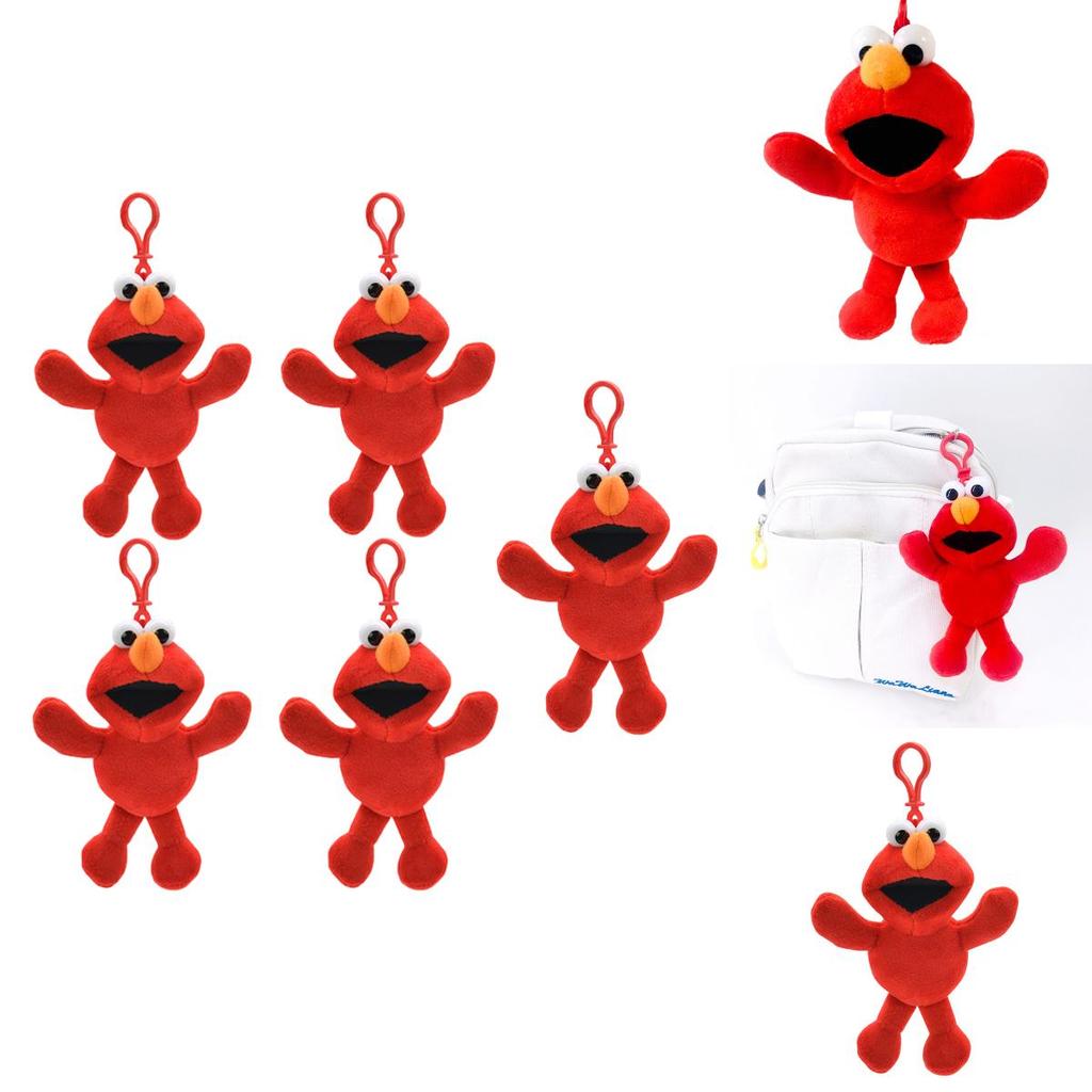 Plush Red Elmo Doll From Sesame Street Ideal Soft Stuffed Toy For Children