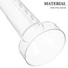 HANABASS Rain Gauge, Rain Gauge Tube, Measurement Test Tube, Easy to Read, 35mm, for Outdoor Garden Use