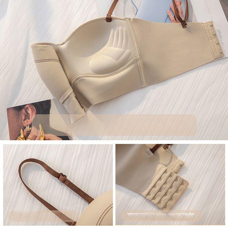 Сексуальные женские бюстгальтеры Push Up Beauty Back Wireless Нижнее белье без лямок Модные женские бюстгальтеры Sling Bras Full Cup Bras