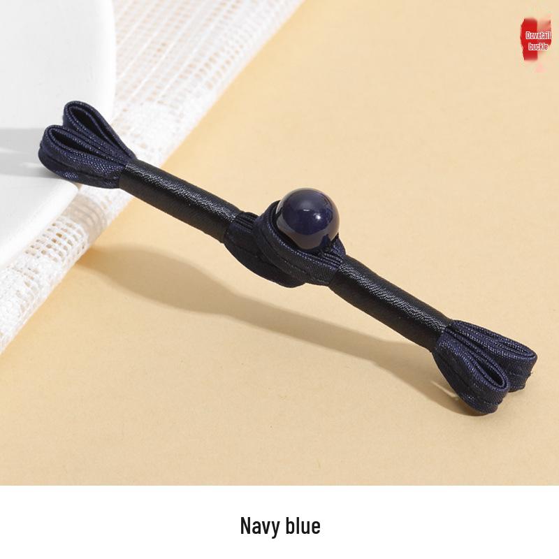 Hengmeihe B-Type Cheongsam Атласный ручной работы с ласточкиным хвостом Декоративные пуговицы Ханфу