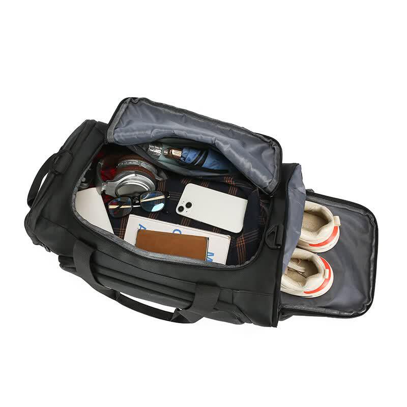 Water-Resistant Fitness & Travel Duffel Bag