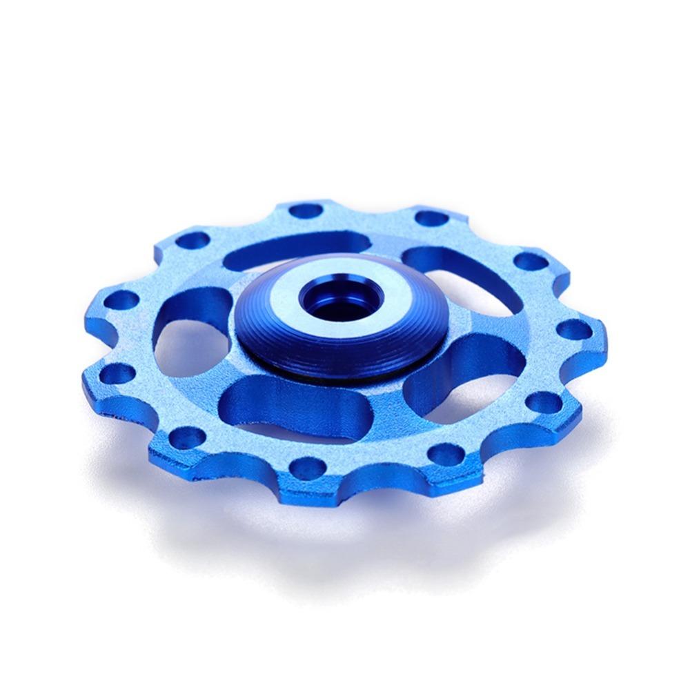 2PCS Lightweight Bike Rear Derailleur Wheel Aluminum Alloy Bike Derailleur Pulley  Bike Accessory