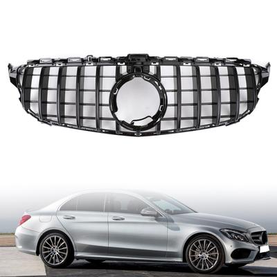 Решетка радиатора в стиле GTR с камерой для Mercedes-Benz W205 C205 A205 2019
