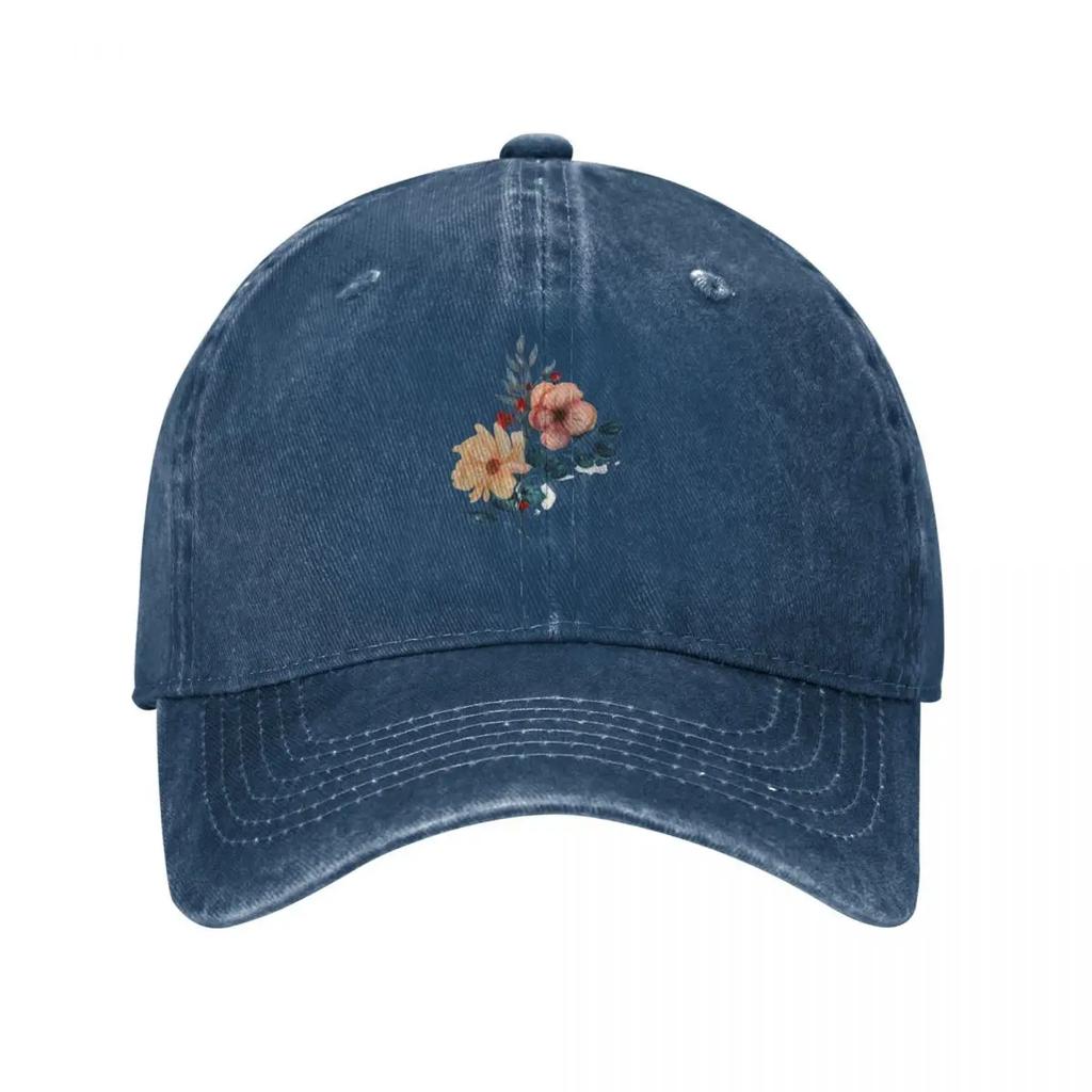 Vintage Florals Baseball Cap birthday New In The Hat Kids Hat Golf Hat Unisex Womens Hats Unisexs