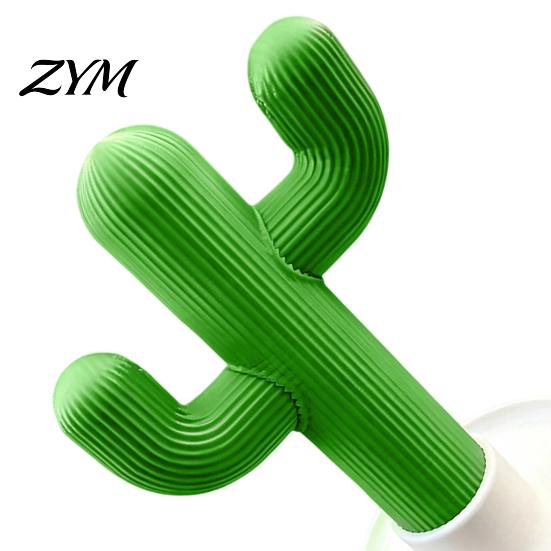 Stable Earphone Display Cactus Headphone Stand And Watch Holder, Desktop Organizer with Cable Storage PLA 3D Printed Tray, Rack for Earphones