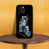Чехол для телефона Miyabi Hoshimi ZZZ Для iPhone 17,16,15,14,13,12,11,Pro,Max,Plus,X,XS,SE4,E,Mini,Мягкий черный чехол