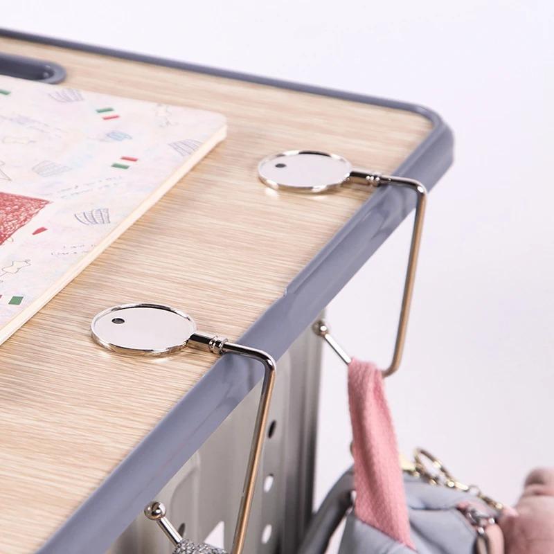 Многоцелевые портативные крючки для офисных столов – Удобные крючки для студентов, приставных столов и организации рюкзаков KTY