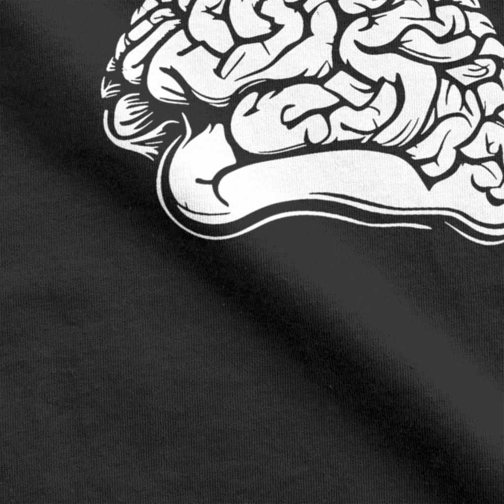 Men T-Shirt Please Use It Your Brain Fashion Cotton Tees Short Sleeve T Shirt Crewneck Clothes Plus Size
