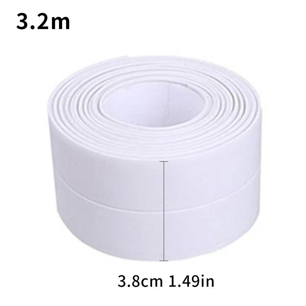 1 шт. Герметичная самоклеящаяся водонепроницаемая ПВХ-наклейка, самоклеящаяся водонепроницаемая лента, уплотнительная лента для ванной и душа для кухни, душа, раковины