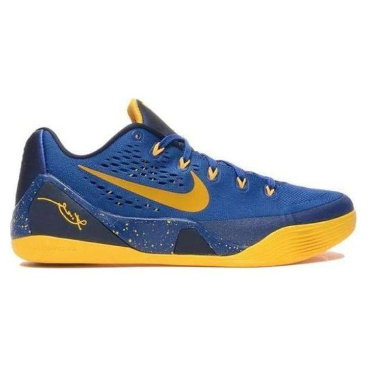 Nike Kobe 9 XDR Gym Blue Basketball Shoes Men sneaker Gold 653972-474