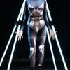 Унисекс Киберпанк 3D Цифровой Робот Печать Хэллоуин Вечеринка Костюм для Ролевой Игры Женщины Мужчины Косплей Костюм Карнавальный Комбинезон