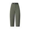 Fila Explorer Curved Blade Pants Cotton Soft Comfortable Forest Style Outdoor Workwear Loose Woven Casual Pants Women Pants Ancient-Tree A11W547804FKK