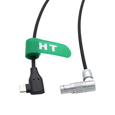 Кабель питания HangTon для DJI RS RS 3 и RS Video Transmission Master USB на Female с регулируемым вращением 30 см 4, Pro, 2, Колесо, Type-C 6-контактный 4+2