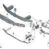 BMW X5 E70/X6 E71 Front Bumper Reinforcement
