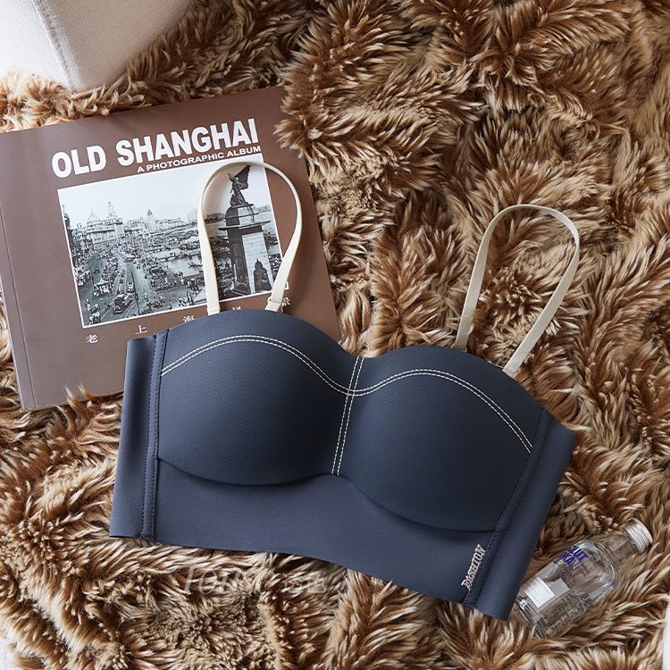 Сексуальные женские бюстгальтеры Push Up Beauty Back Wireless Нижнее белье без лямок Модные женские бюстгальтеры Sling Bras Full Cup Bras