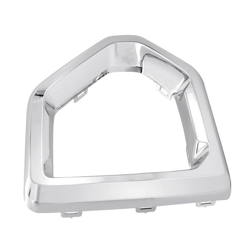 84176752 Right Front Fog Light Outer Bezel Cover Trim Fit For GMC Sierra 1500 Denali SLT AT4    Silver