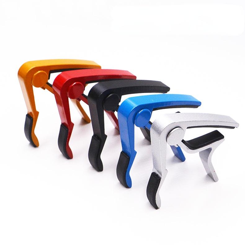 Алюминиевый каподастр для зажима струн акустической гитары и настройки тона