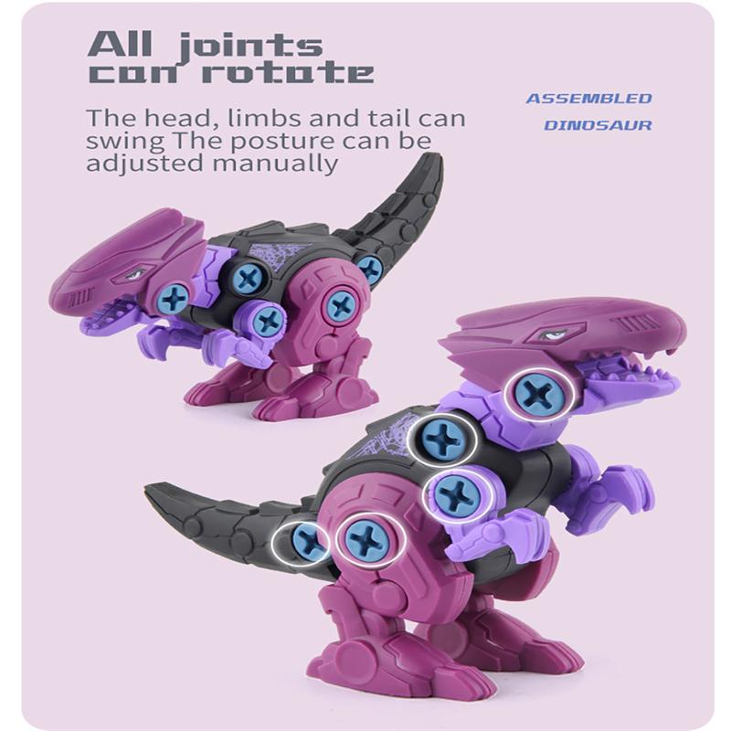 Игрушки динозавры STEM Сборка игрушек Рождественские подарки на день рождения для детей