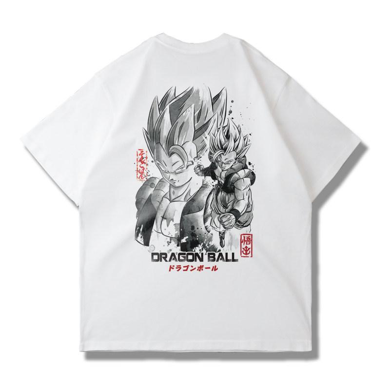 Семь мужских и женских футболок с коротким рукавом Dragon Ball Super Z с изображением Гоку, Гохана, Броли и Бигиты