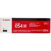Canon Toner Cartridge 054H Yellow CRG-054HYEL