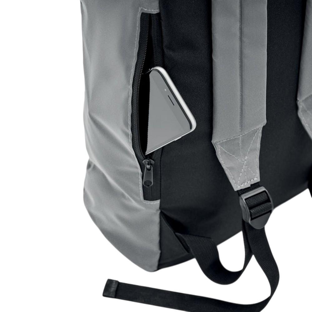 MidOcean Bright Rollpack Roll Top Reflective Backpack