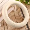 10PC 70MM Wooden DIY Crafts Connectors Circles Natural Wooden  Rings