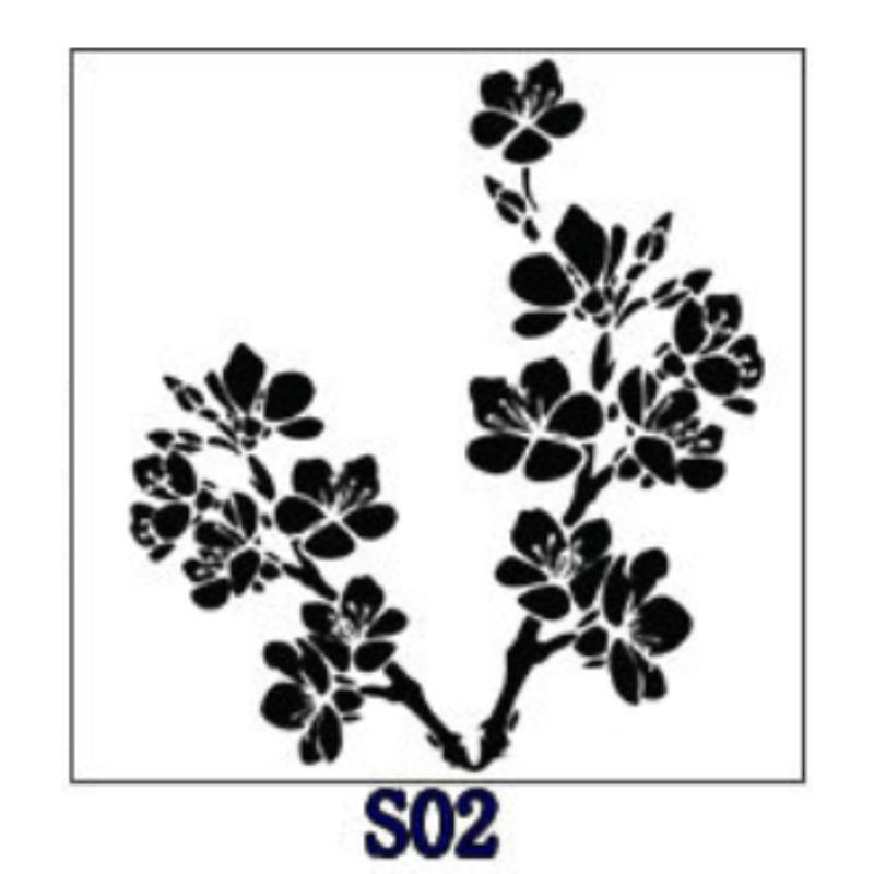 Листья DIY трафареты для наслоения настенная живопись скрапбукинг раскраска тиснение альбом декоративная открытка шаблон