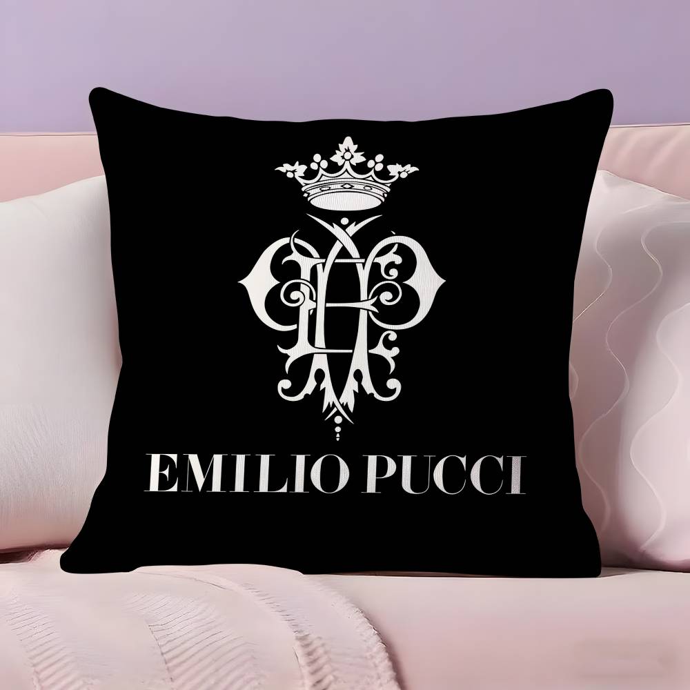 Fashion E-Emilio-O P-Pucci Pillow Case Ultra Soft Skin Friendly Fabric Cloud Like Comfort & Concealed Zipper