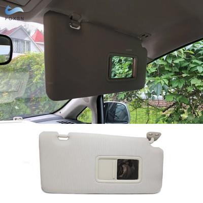 Для Nissan Tiida 2005 2006 2007 2008 2009 2010 Автомобильный салон Левый / Правый Козырек от солнца Панель Козырек от солнца с зеркалом для макияжа и кабелем