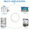 3/8Inch Water Inlet Pipe Universal Connection Kits Leakproof Tubing Refrigerator Water Pipe For Water Filter Systems