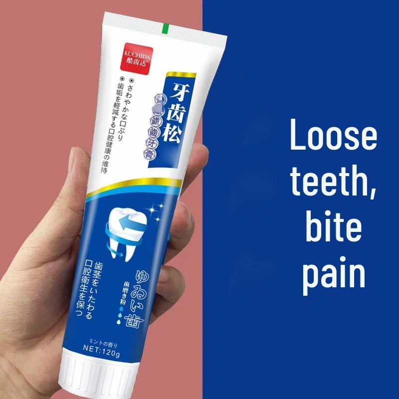 Точечная зубная паста для укрепления расшатанных зубов, против кариеса, отбеливающая - Свежее дыхание, 120 г