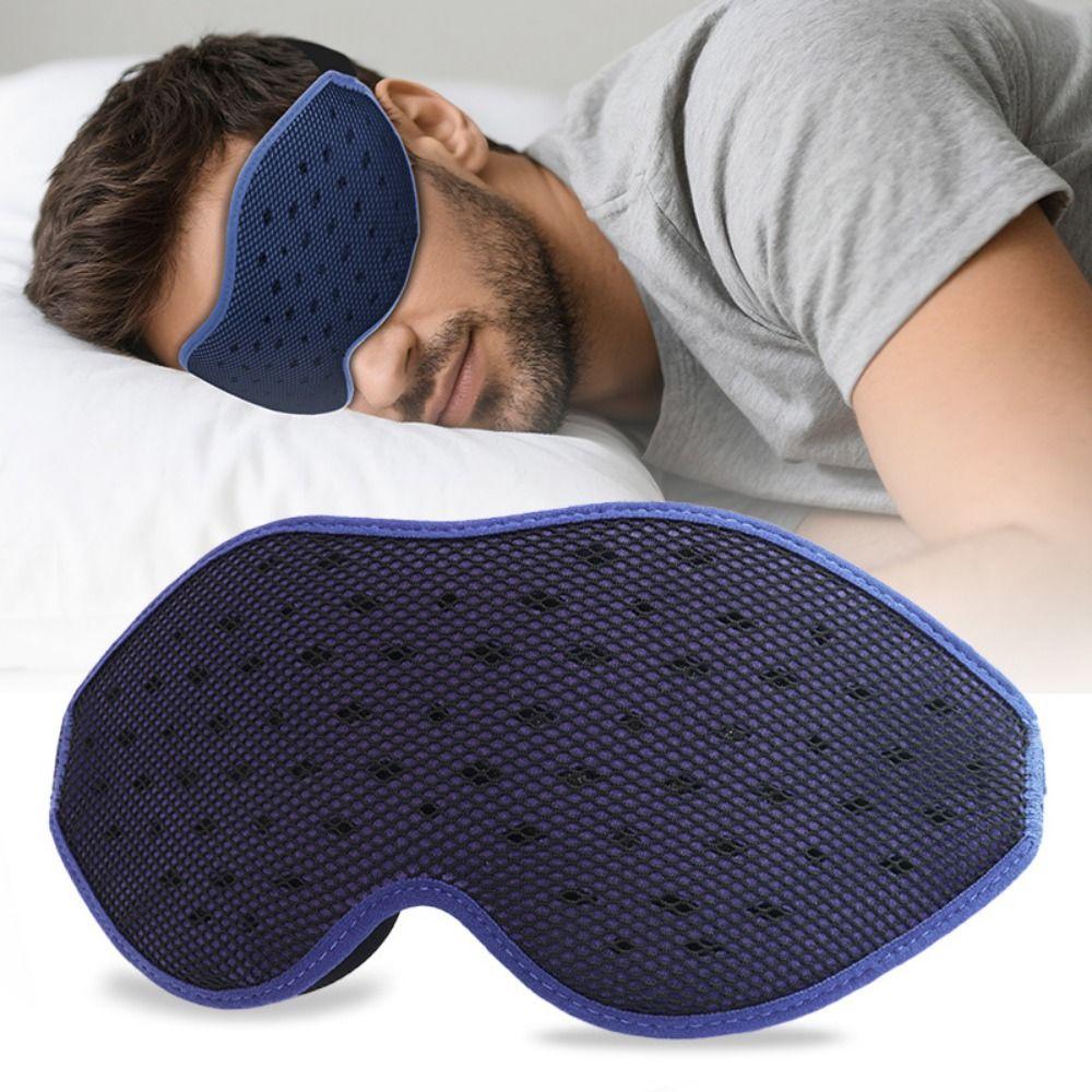 Concave Molded Sleeping Aid Eye Patch Soft Padded 3D Sleeping Mask  Men/Women