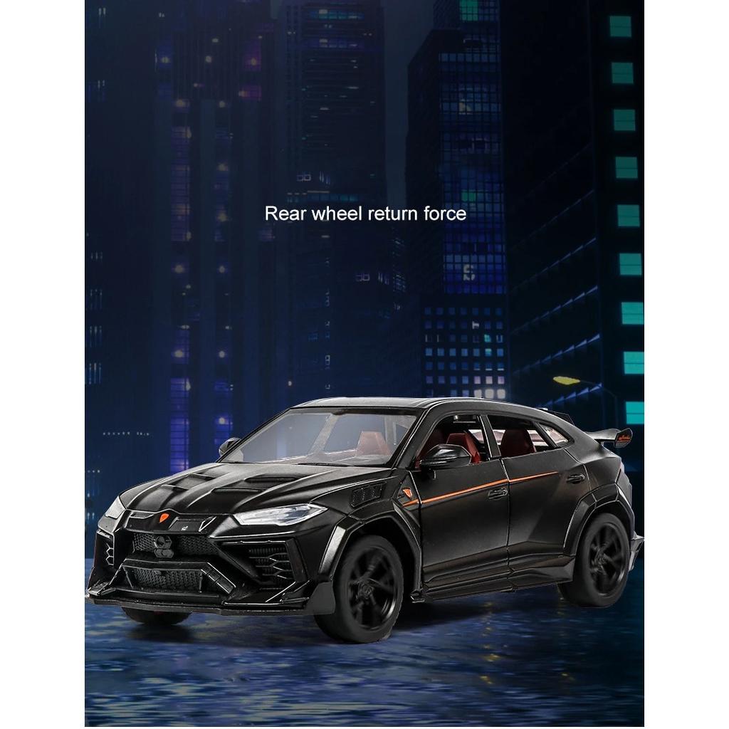 1/24 Lamborghini URUS Bison Mansory SUV Alloy Model Car Toy Diecasts Metal Casting Sound and Light Car Toys for Children Vehicle
