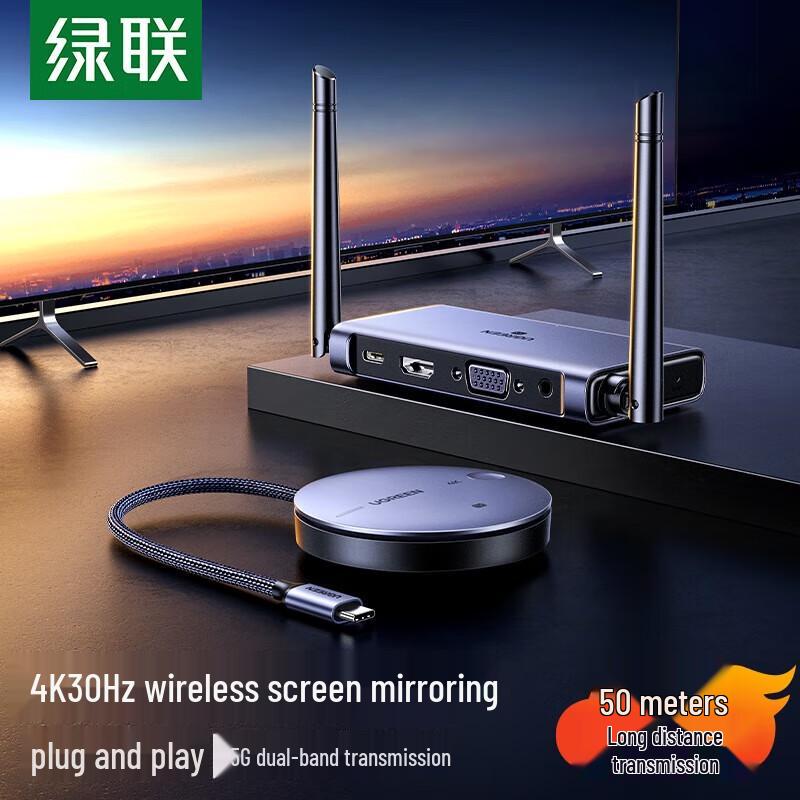 UGREEN 4K Wireless Type-C HDMI Screen Mirroring Device