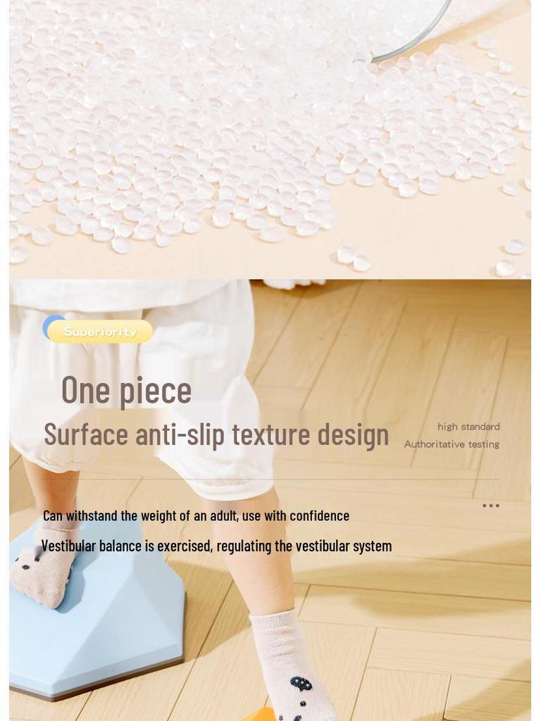 Детские геометрические балансировочные камни для сенсорной тренировки и раннего развития