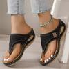 Модные женские сандалии мягкие каблуки летняя обувь для женщин босоножки на танкетке летние шлепанцы женские тапочки босоножки на каблуке zapatos mujer