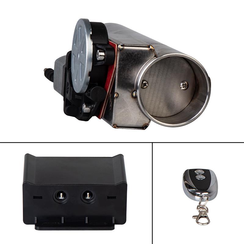 Universal 3.0" Exhaust Pipe Electric I Pipe Exhaust Electrical E-Cutout with Remote Control Wholesale Valve