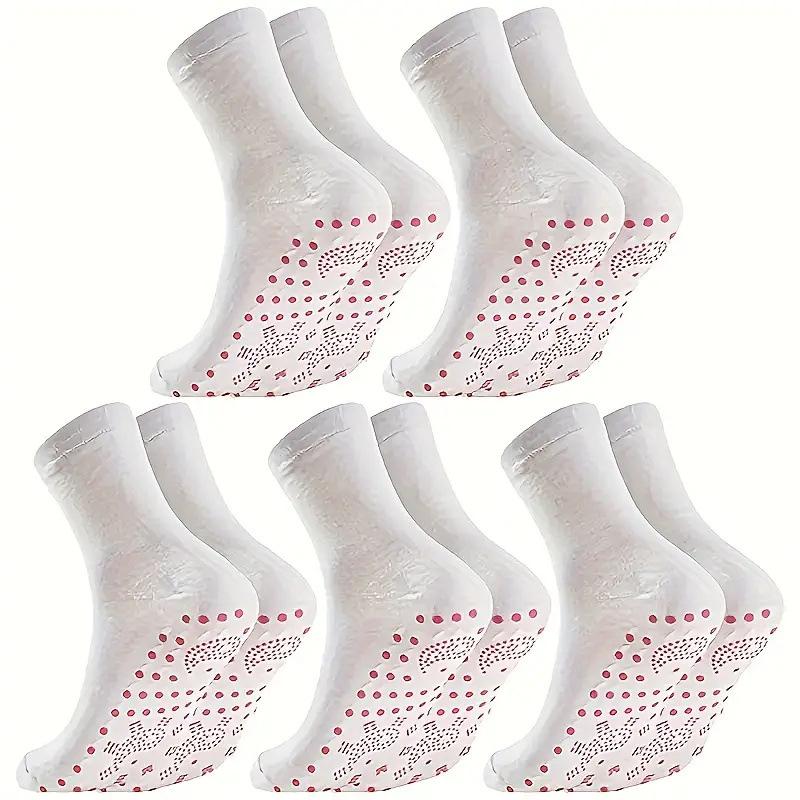 Tourmaline Self-Heating Thermal Socks for Winter - Magnetic Therapy Slimming Design (1/3/5 Pairs)