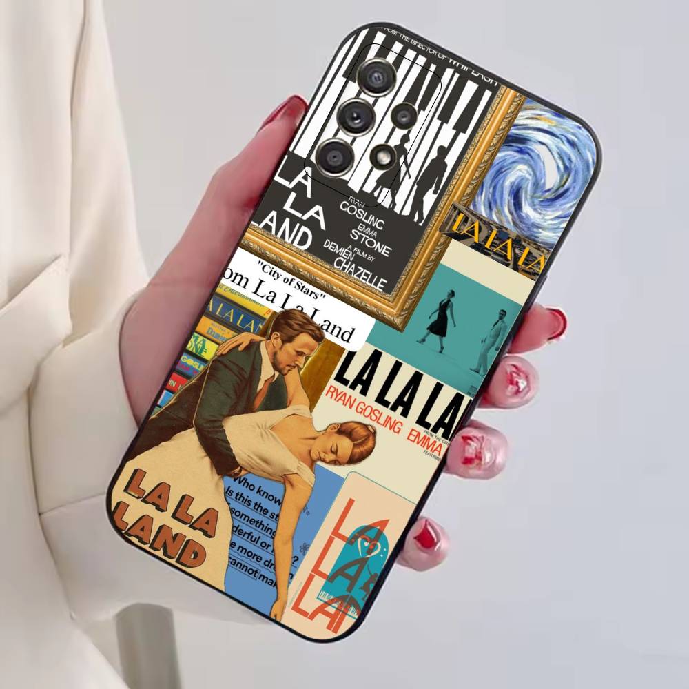Чехол для телефона с фильмом Ла-Ла Ленд для Samsung S25,S24,S21,S22,S23,S30,Ultra,S20,Plus,Fe,Lite,Note,10,Черный Чехол
